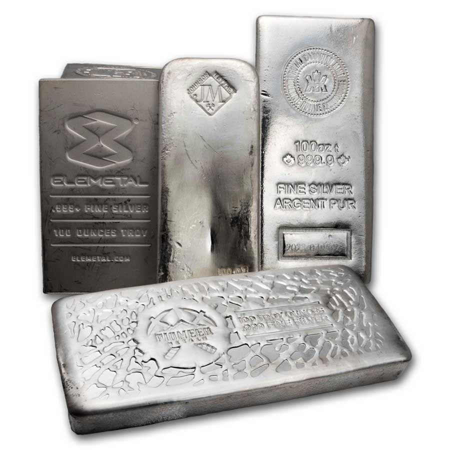 Silver Bar 100 oz