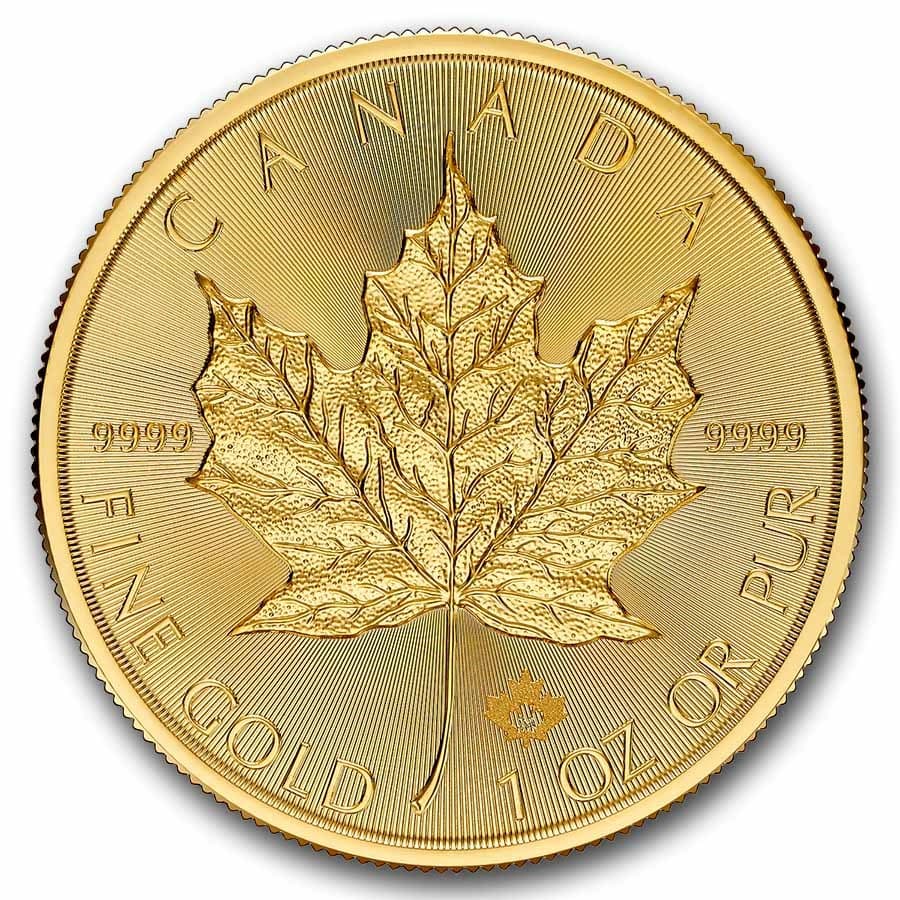 Gold Canadian Maple Leaf 1 oz