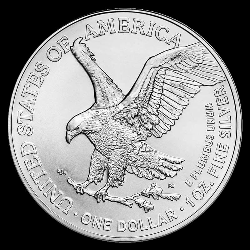 American Silver Eagle, one-ounce silver coin