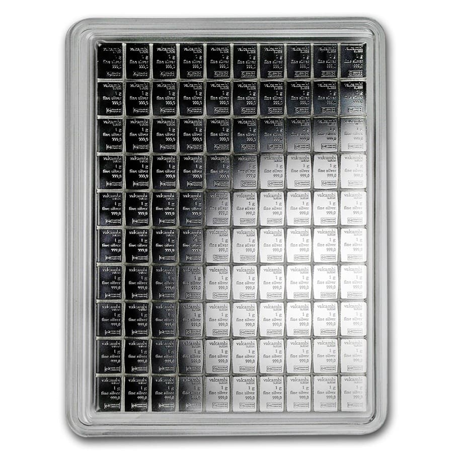 Gold Bar 1g Valcambi CombiBar