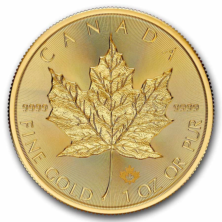 Gold Canadian Maple Leaf 1 oz